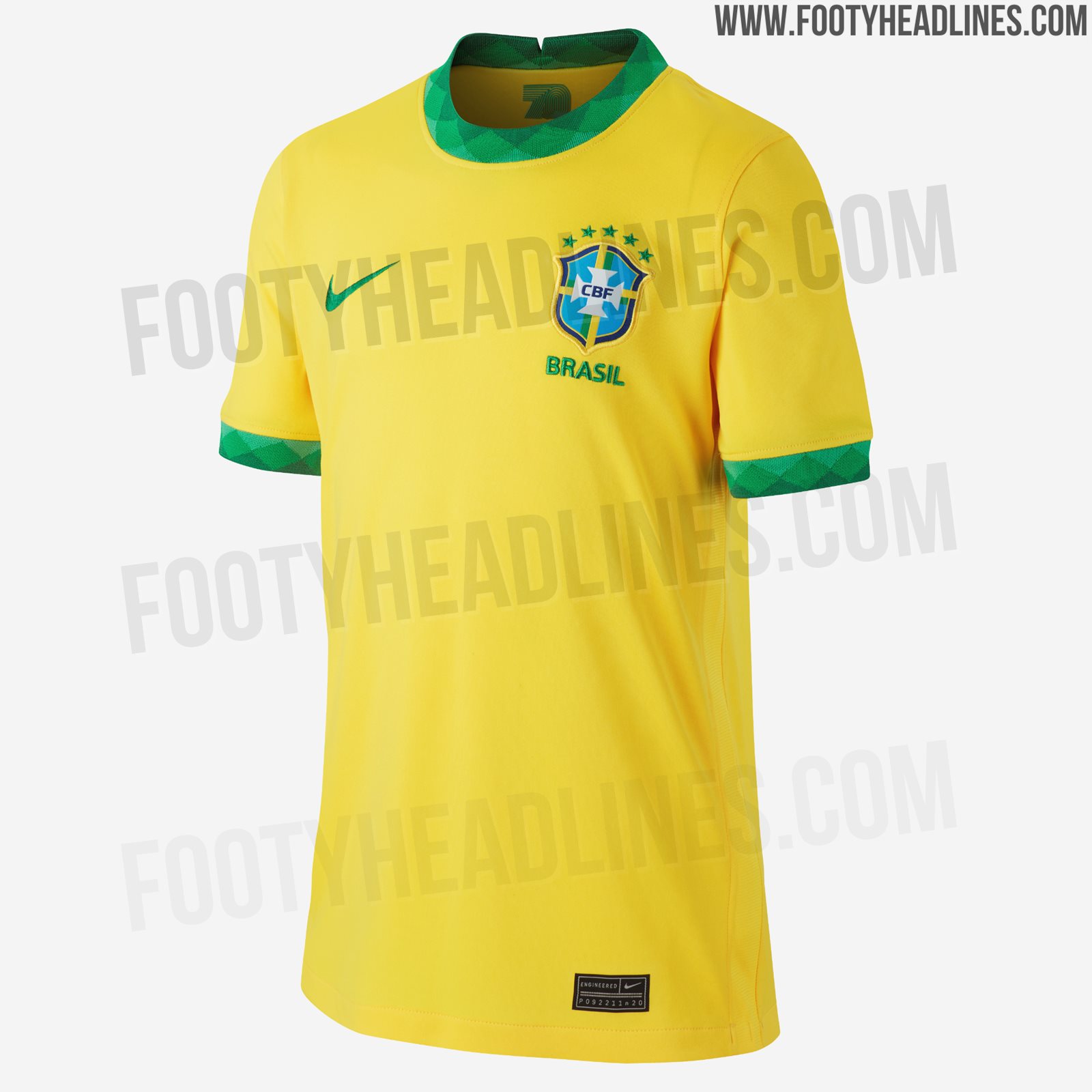 Brazil football jersey deals 2020